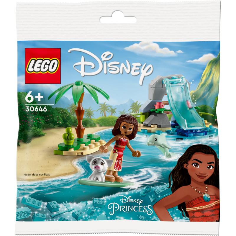 Lego 30646, Prințesa Disney, Golful cu delfini al Moanei, 1 minifigurină, 47 de piese