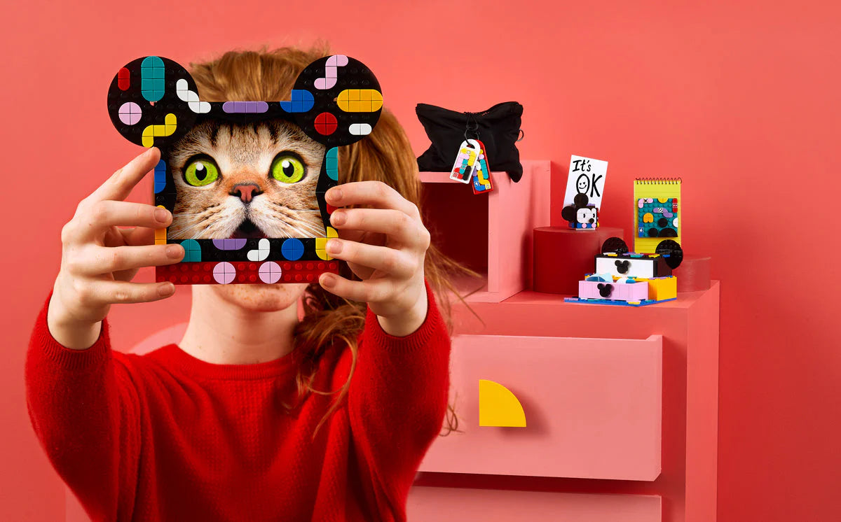 LEGO® DOTS - Cutie pentru proiecte școlare Mickey Mouse și Minnie Mouse 41964, 669 de piese