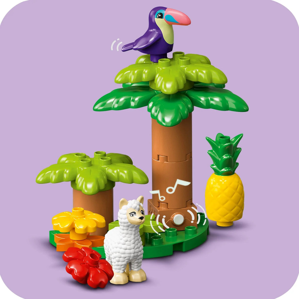 LEGO® DUPLO - Animale sălbatice din întreaga lume 10975, 142 de piese