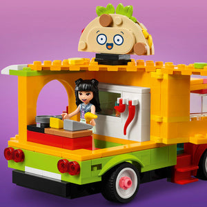 LEGO® Friends - Piața alimentară stradală 41701, 592 de piese