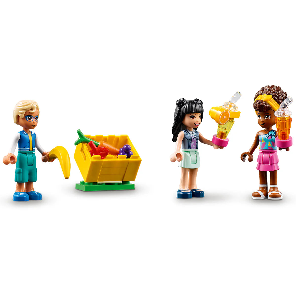LEGO® Friends - Piața alimentară stradală 41701, 592 de piese