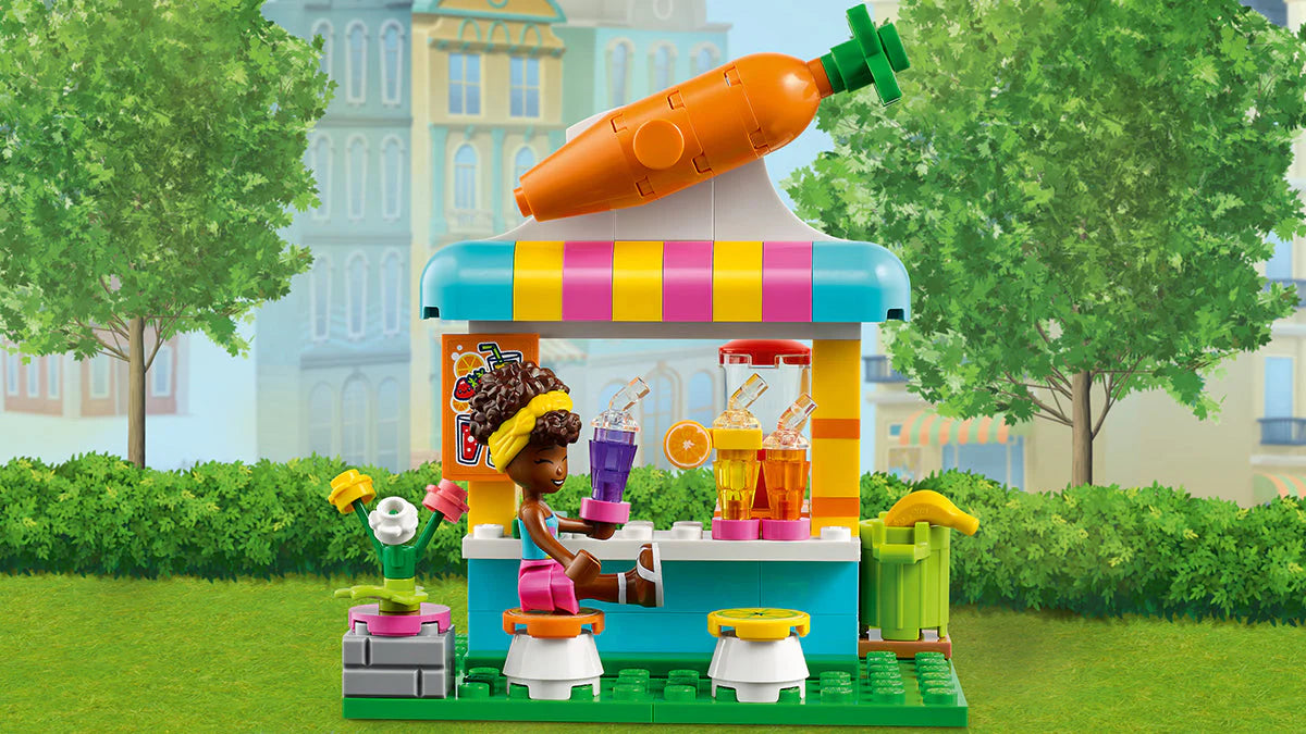 LEGO® Friends - Piața alimentară stradală 41701, 592 de piese