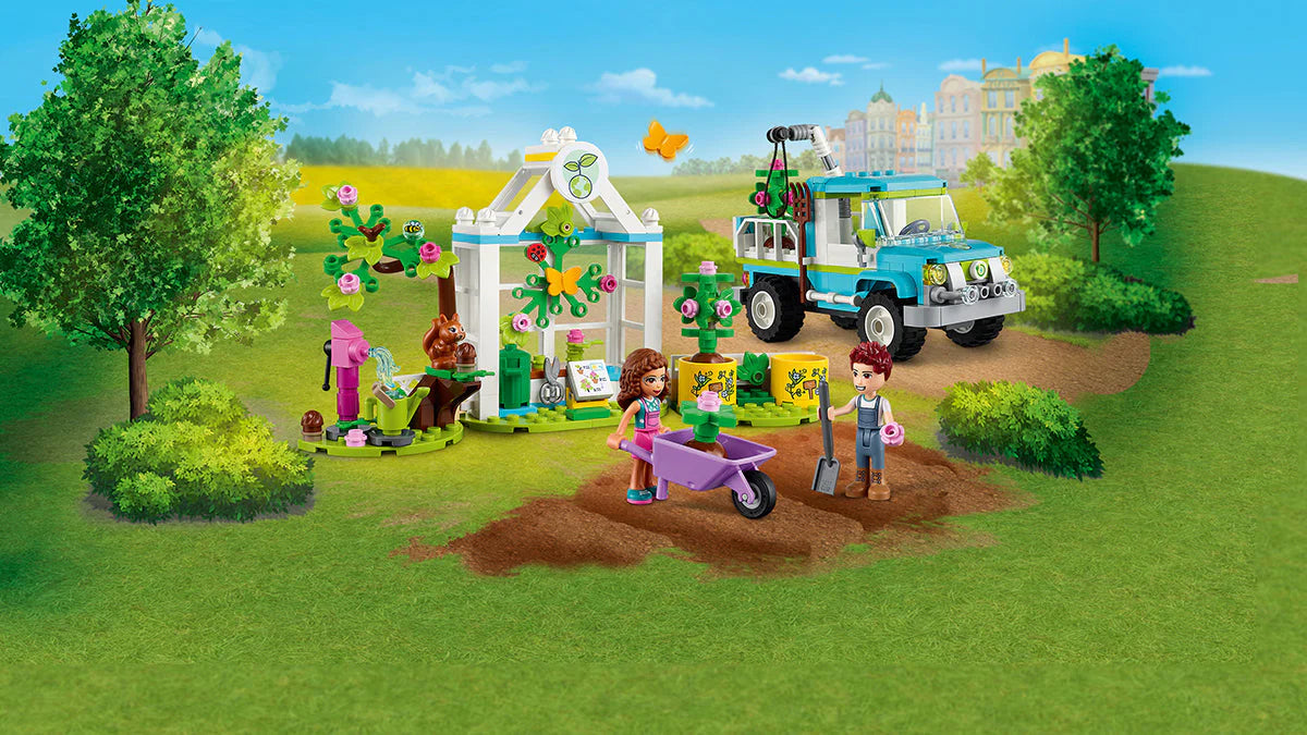 LEGO® Friends - Camion de plantat copaci 41707, 336 de piese
