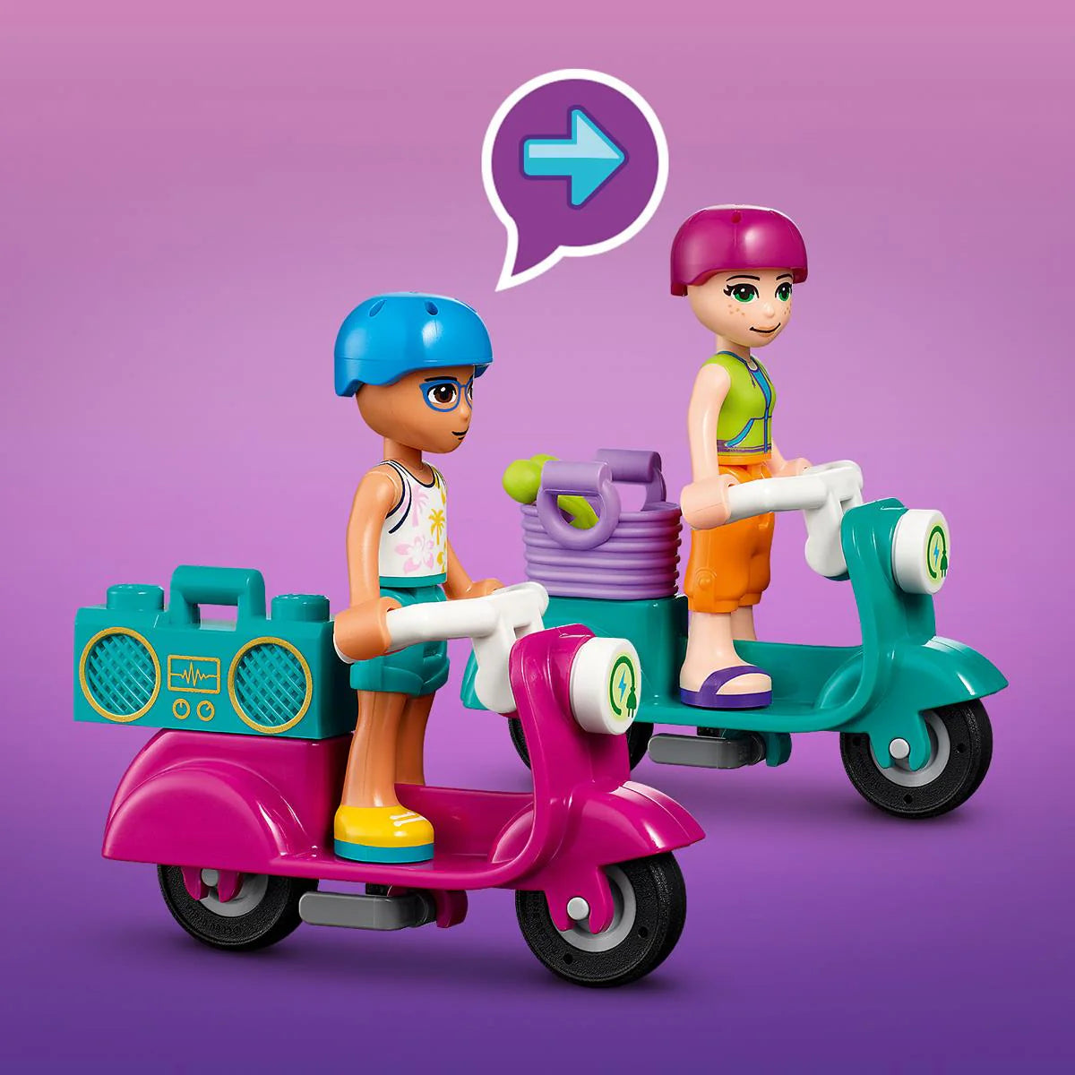 LEGO® Friends - Vila de pe plajă 41709, 686 de piese