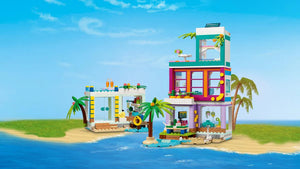 LEGO® Friends - Vila de pe plajă 41709, 686 de piese