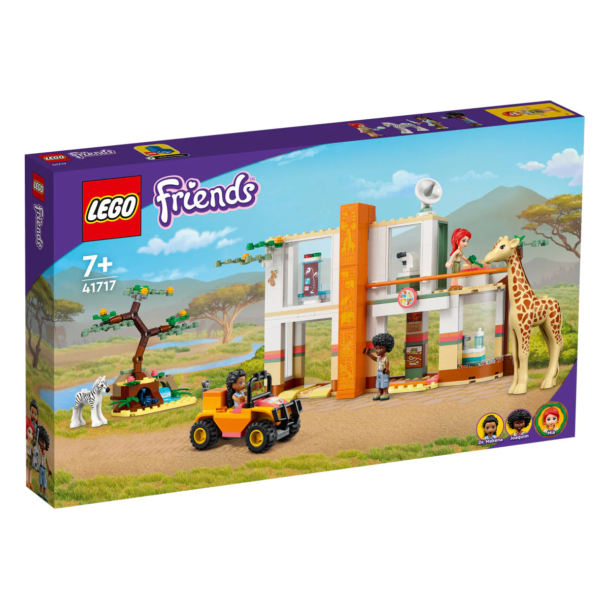 LEGO® Friends - Centrul de salvare a vieții sălbatice al Miei 41717, 430 de piese