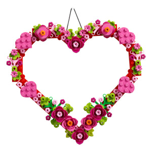 LEGO® Icons Botanical - Ornament în formă de inimă 40638, 254 piese