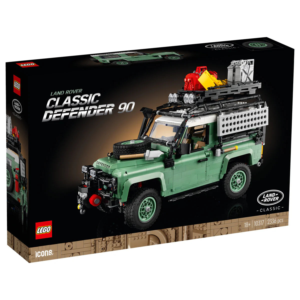 LEGO® Icons - Land Rover Classic Defender 90 10317, 2336 de piese