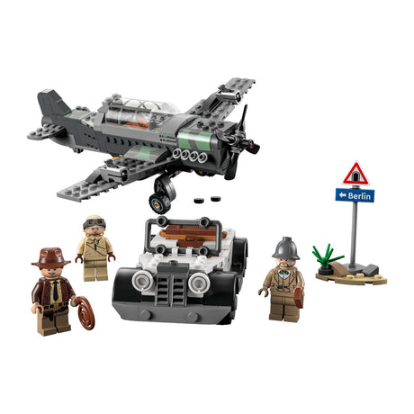 LEGO® Indiana Jones - Urmărirea Fighter 77012, 387 de piese