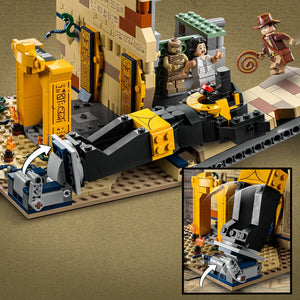 LEGO® Indiana Jones - Evadarea din Mormântul Pierdut 77013, 600 de piese