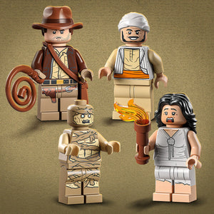 LEGO® Indiana Jones - Evadarea din Mormântul Pierdut 77013, 600 de piese