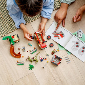 LEGO® Jurassic World - Evadarea cu dinozaurul Stygimoloch 76939, 129 de piese