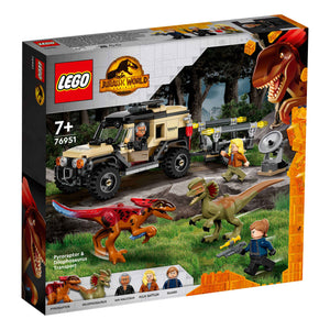 LEGO® Jurassic World - Transportorul Pyroraptor și Dilophosaurus 76951, 254 de piese