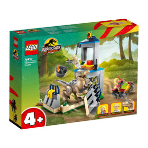 LEGO® Jurassic World - Evadarea unui Velociraptor 76957, 137 de piese