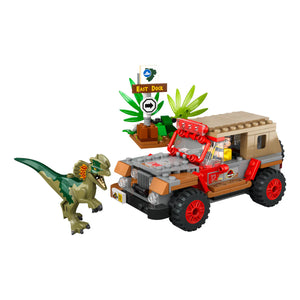LEGO® Jurassic World - Ambuscadă asupra unui Dilophosaurus 76958, 211 piese