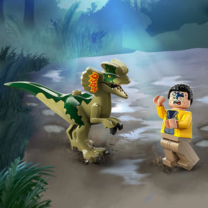 LEGO® Jurassic World - Ambuscadă asupra unui Dilophosaurus 76958, 211 piese