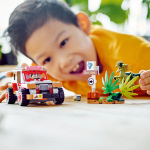 LEGO® Jurassic World - Ambuscadă asupra unui Dilophosaurus 76958, 211 piese