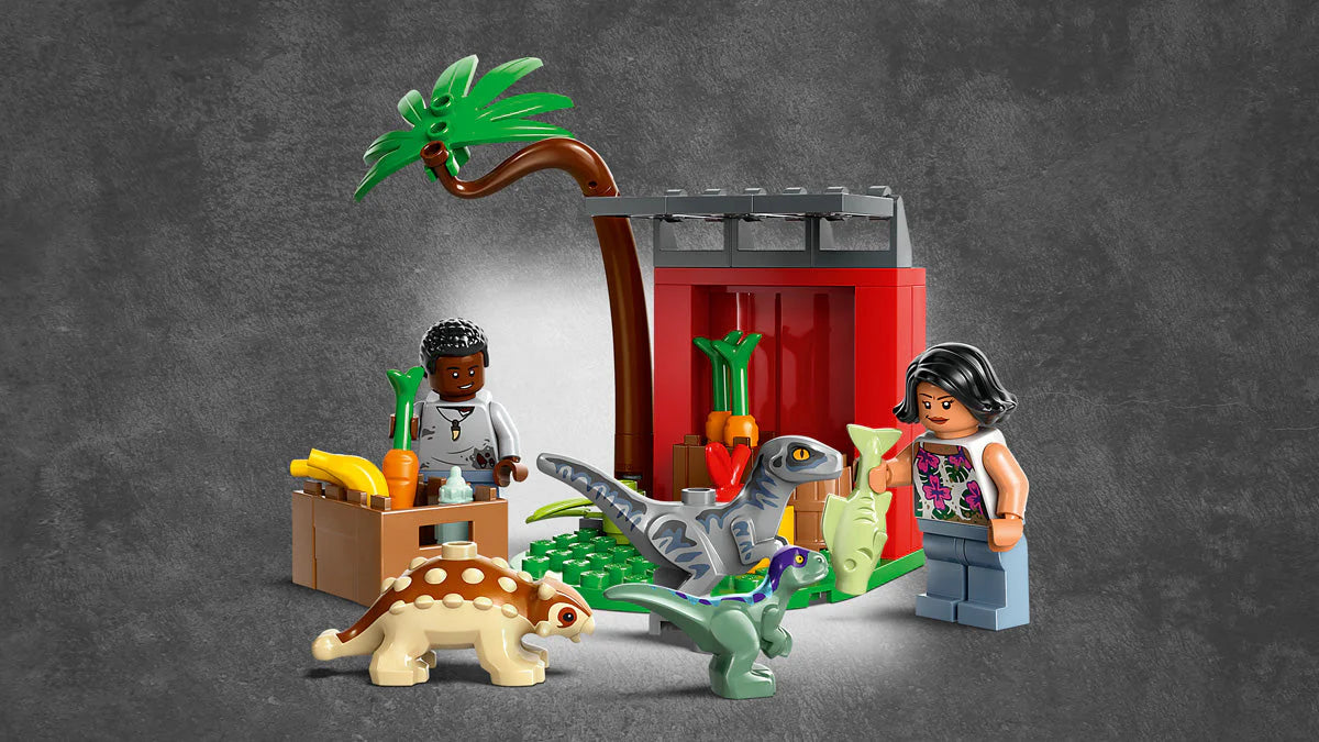 LEGO® Jurassic World - Centrul de salvare a puilor de dinozaur 76963, 139 de piese