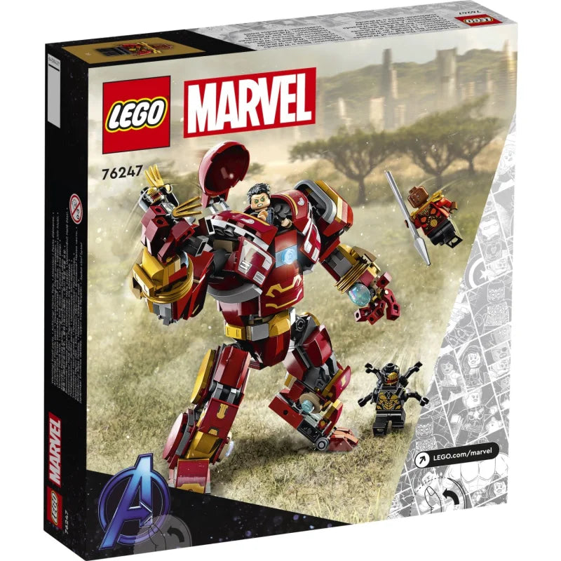 LEGO® Super Heroes - Hulkbuster: Bătălia de la Wakanda 76247, 385 de piese