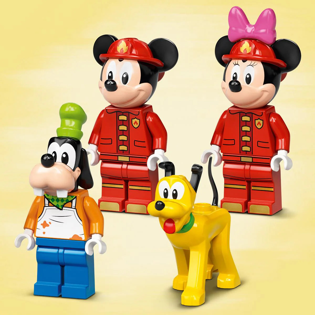 LEGO® Disney Mickey și Prietenii - Stația de pompieri și camionul Mickey și Prietenii, 10776, 144 de piese