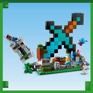 LEGO® Minecraft - Avanpostul cu sabii 21244, 427 de piese