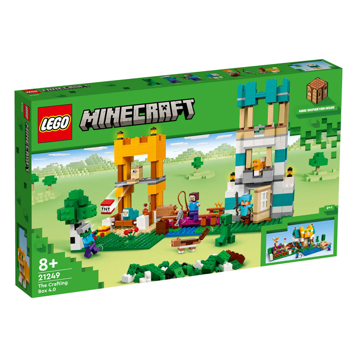 LEGO® Minecraft - Cutie de lucru 4.0 21249, 605 piese