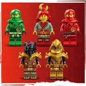 LEGO® Ninjago - Dragon de lavă transformabil cu Val de căldură 71793, 479 de piese