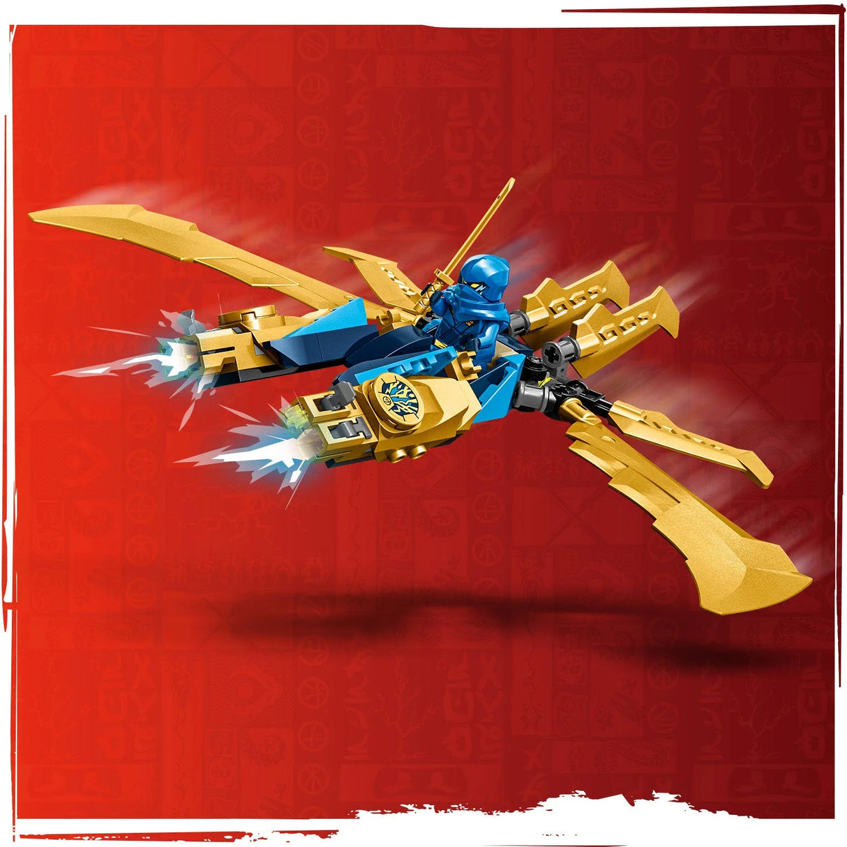 LEGO® Ninjago - Dragonul Elemental vs. robotul Împărătesei 71796, 1038 de piese