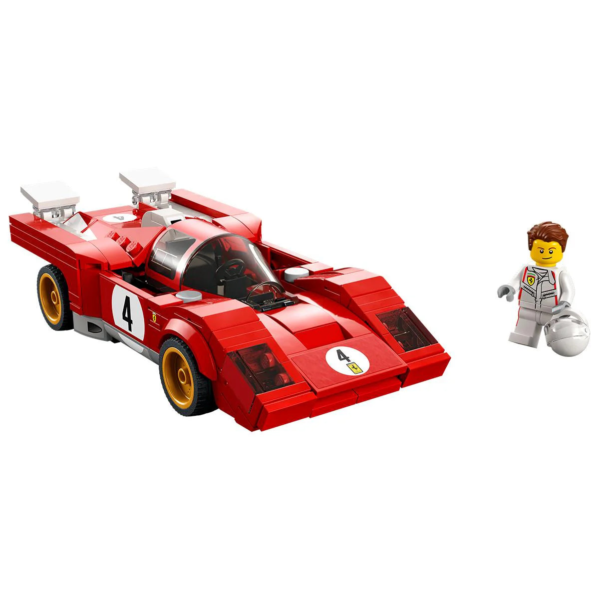 LEGO® Campionii Vitezei - Ferrari 512 M din 1970 76906, 291 de piese