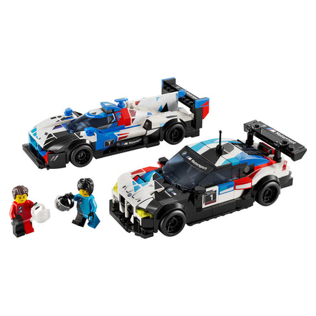 LEGO® Speed ​​​​Champions - Mașini de curse BMW M4 GT3 și BMW M Hybrid v8 76922, 676 de piese