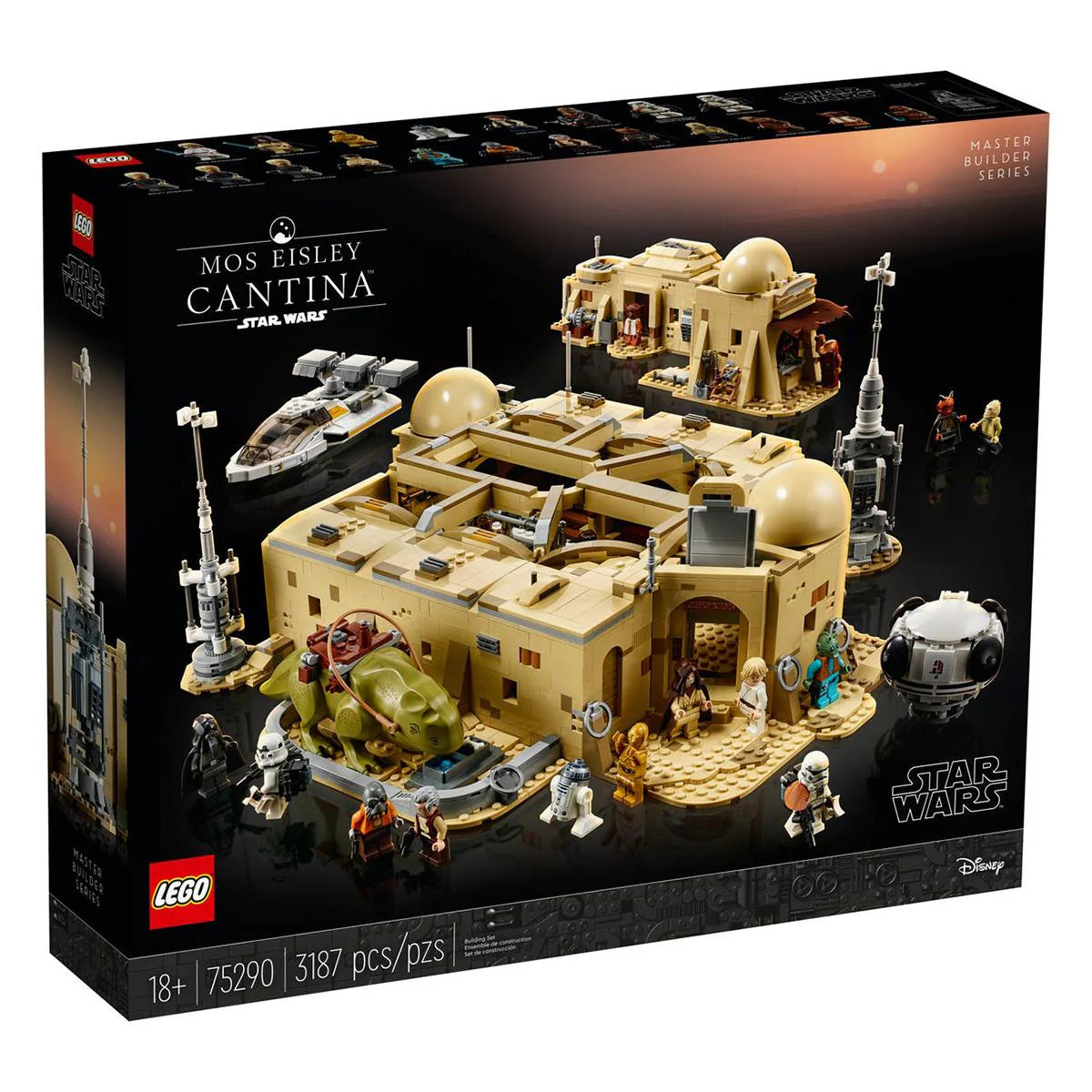 LEGO® Star Wars - Cantina Mos Eisley 75290, 3187 piese