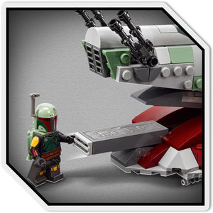 LEGO Star Wars - Nava stelară a lui Boba Fett 75312, 593 de piese
