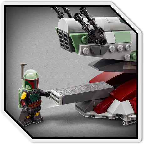 LEGO Star Wars - Nava stelară a lui Boba Fett 75312, 593 de piese
