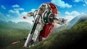 LEGO Star Wars - Nava stelară a lui Boba Fett 75312, 593 de piese