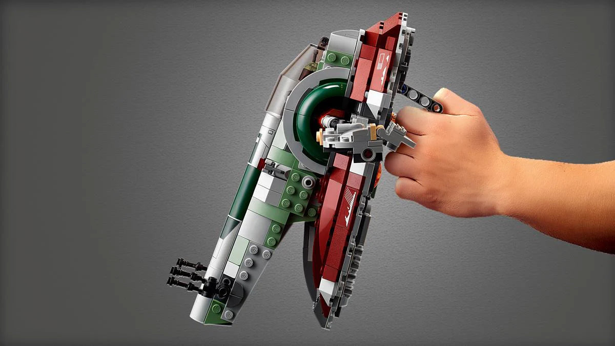 LEGO Star Wars - Nava stelară a lui Boba Fett 75312, 593 de piese