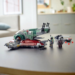 LEGO Star Wars - Nava stelară a lui Boba Fett 75312, 593 de piese