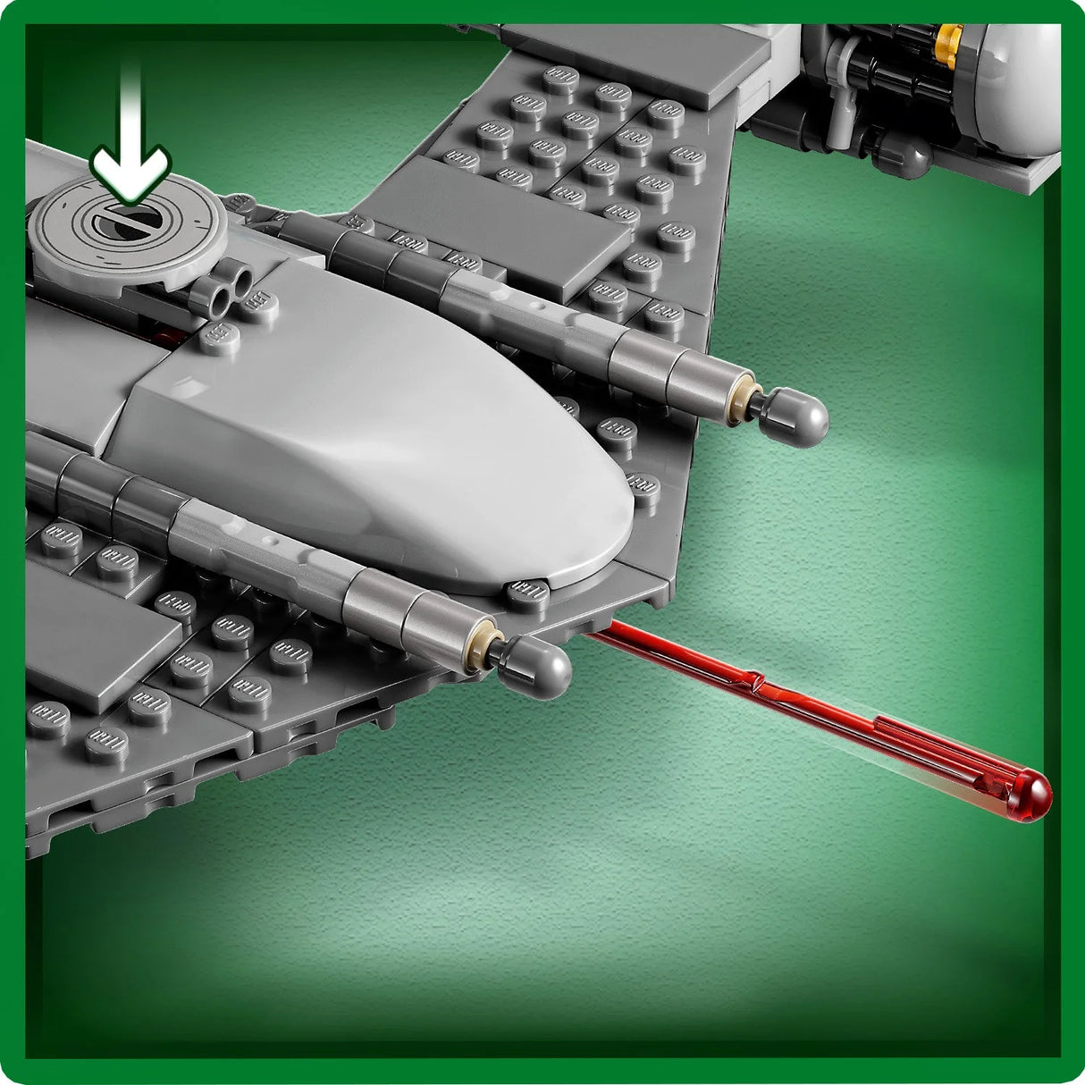 LEGO® Star Wars - Nava de luptă N-1 a Mandalorianului 75325, 412 piese