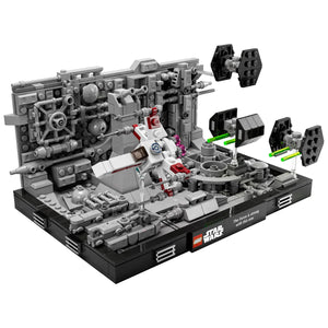 LEGO® Star Wars™ - Diorama Zbor cu Puțul Steaua Morții™ 75329, 665 de piese