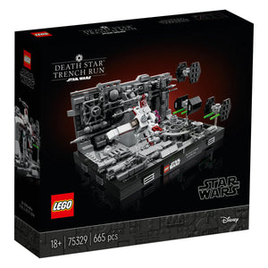 LEGO® Star Wars™ - Diorama Zbor cu Puțul Steaua Morții™ 75329, 665 de piese