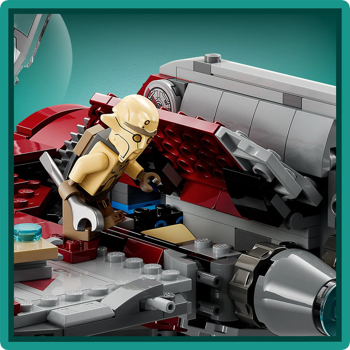 LEGO® Star Wars™ Naveta Jedi T-6 a lui Ahsoka Tano 75362, 601 piese