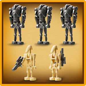 LEGO® Star Wars™ - Pachet de luptă Clone Trooper™ și Droid de luptă 75372, 215 piese