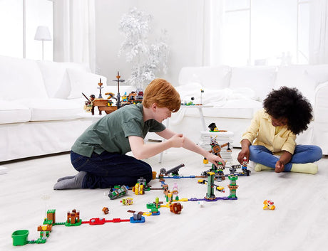 LEGO® Super Mario, Set extensie - Distrugerea lui Reznor 71390, 862 piese