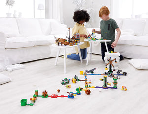 LEGO® Super Mario, Set extensie - Distrugerea lui Reznor 71390, 862 piese