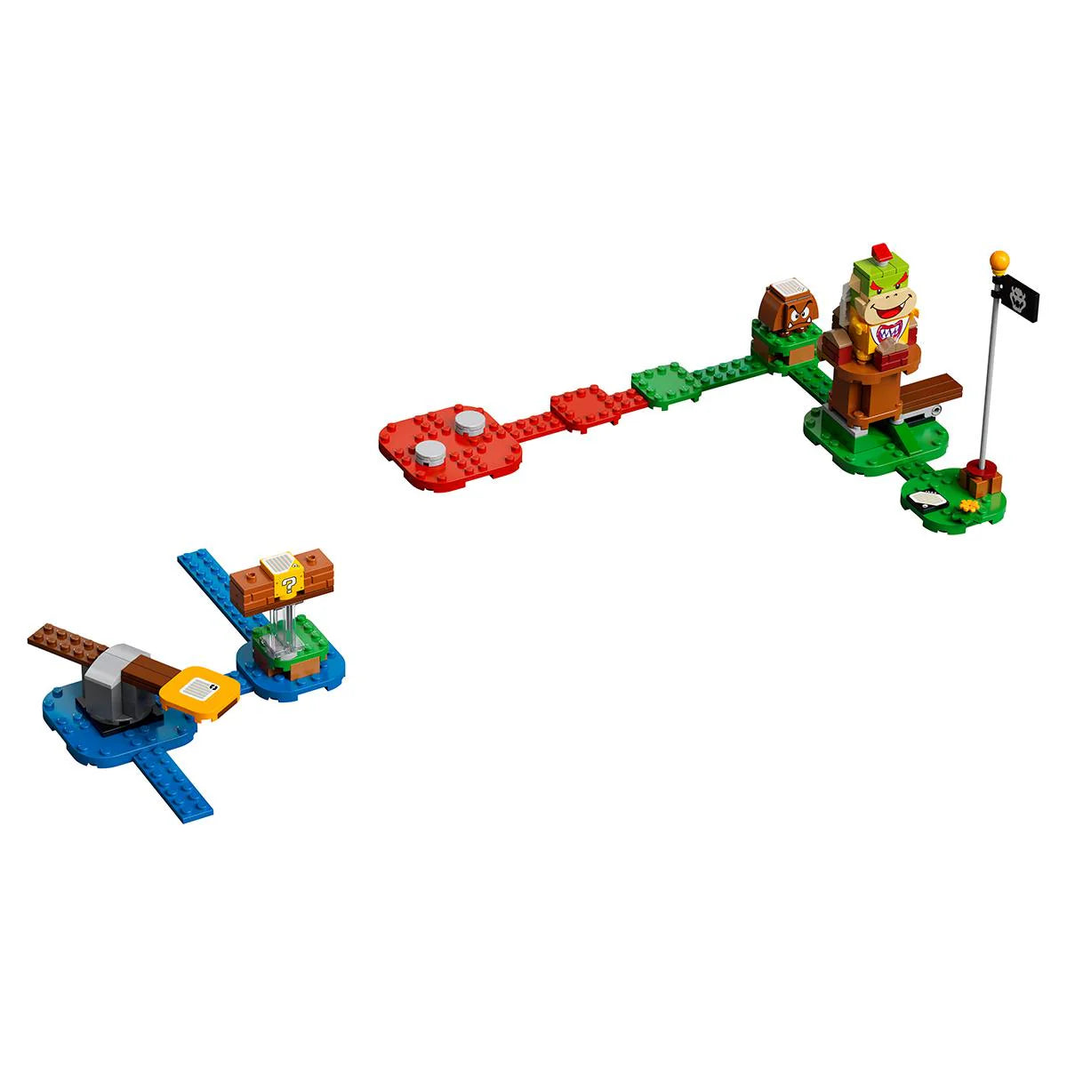 LEGO® Super Mario, Set extensie - Distrugerea lui Reznor 71390, 862 piese