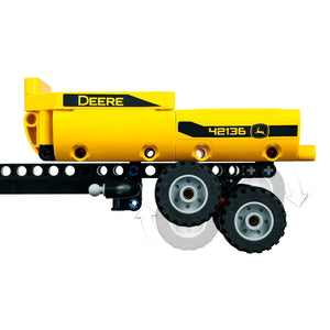 LEGO® Technic - Tractor John Deere 9620R 4WD 42136, 390 de piese