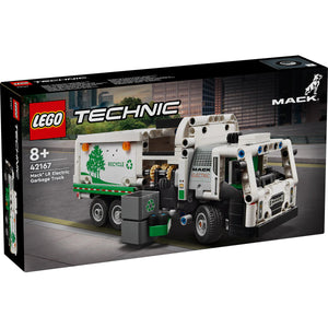 LEGO® Technic - Mack® LR Mașină de gunoi electrică 42167, 503 piese