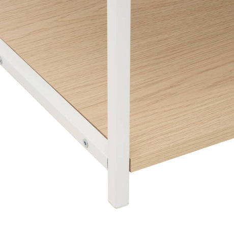 Кафе маса с повдигащ плот 5five Luma, Стомана, 90 cm, Бяла — изглед 9
