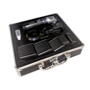 Mașină de tuns Remington HC5810 Genius, fără fir, 10 accesorii, negru/gri