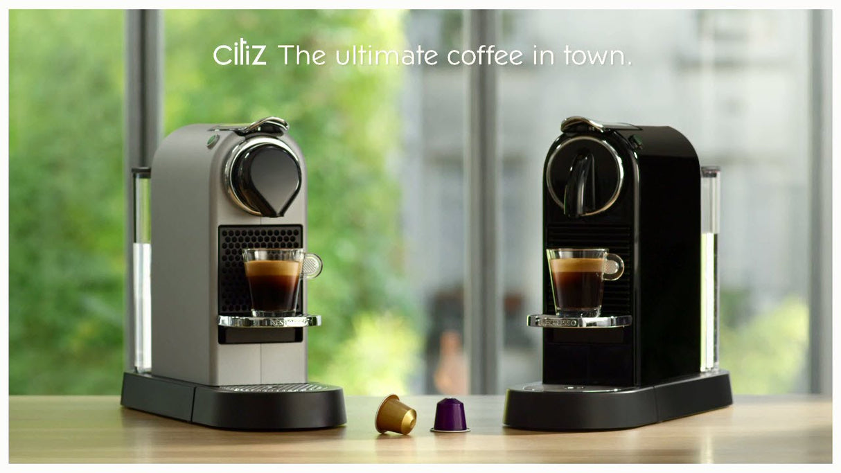 Espressor Krups Nespresso CitiZ XN740B, 19 bar, 1260W, 1 l, Argintiu