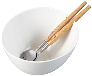 Set de bol și 2 tacâmuri pentru salată Klausberg, Ceramică